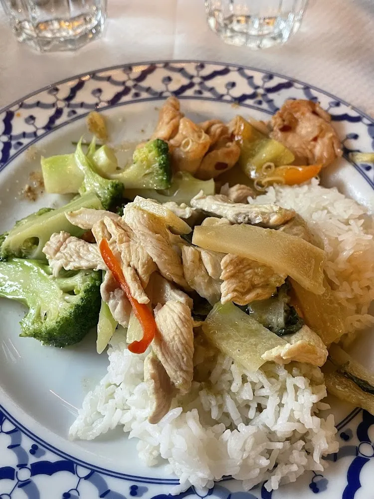 Poulet Au Curry Vert